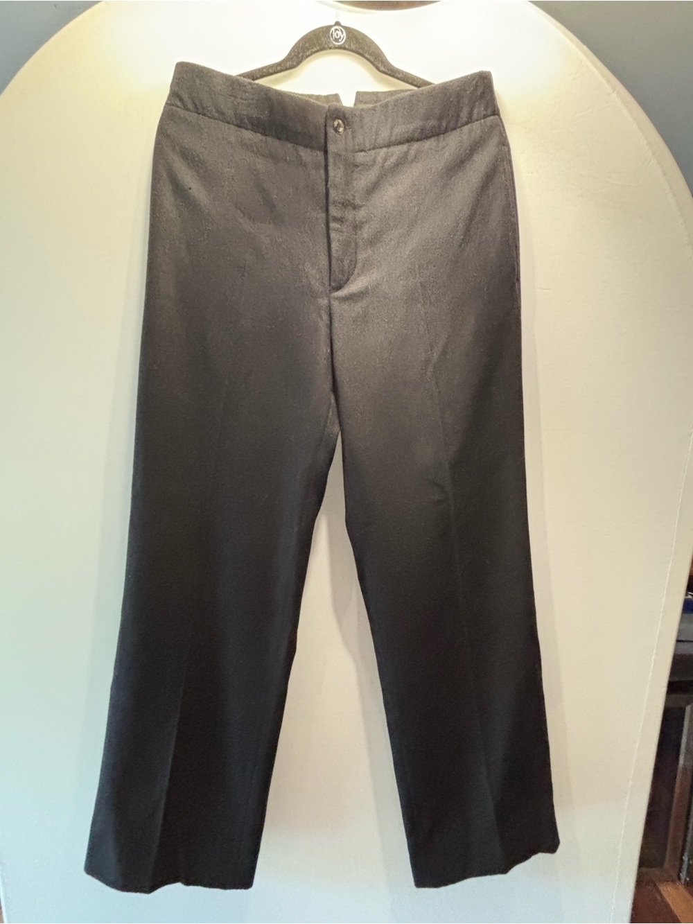 Gucci Men's Black Wool Dress Pants